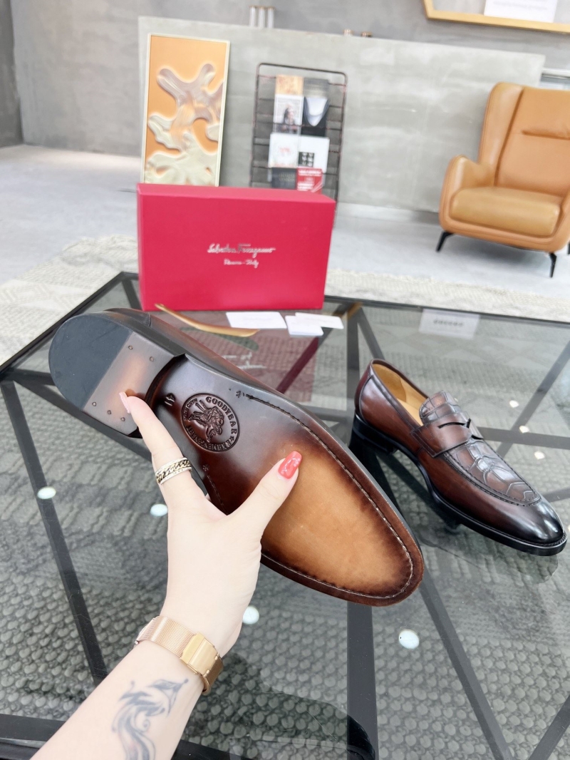 Ferragamo Leather Shoes